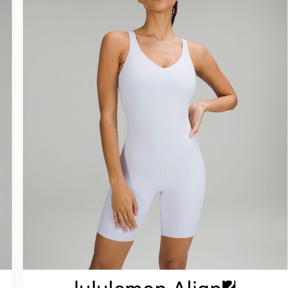 Lululemon Align Light Blue Onesie - Picture 3 of 3